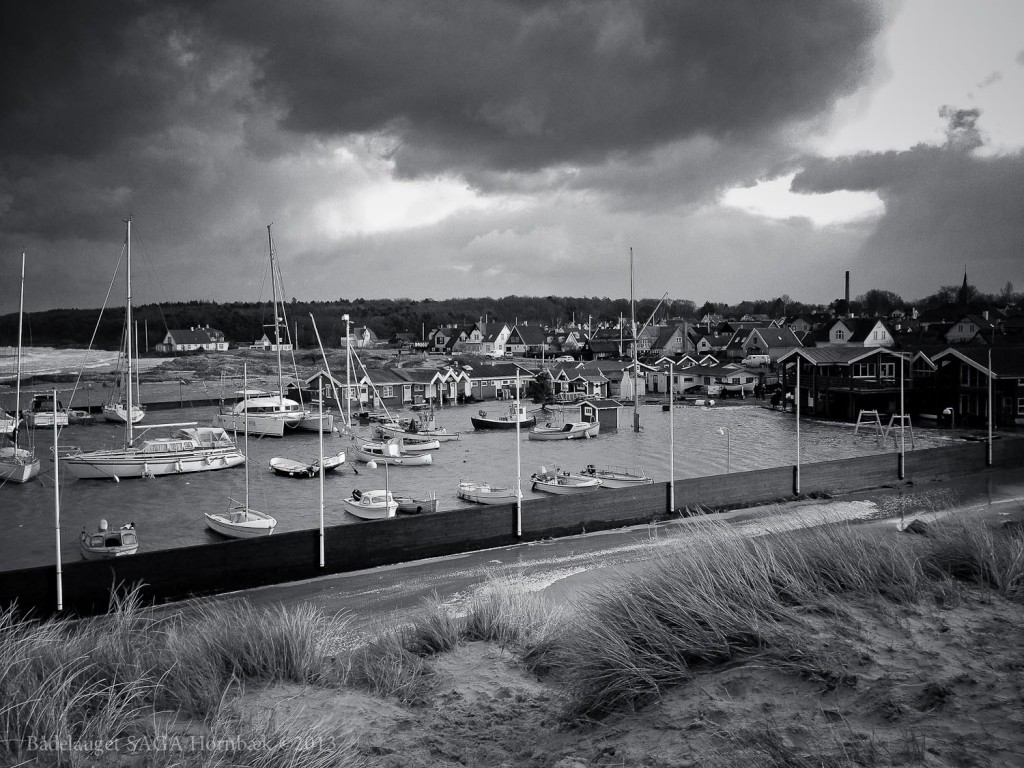Storm over Hornbæk December 2013